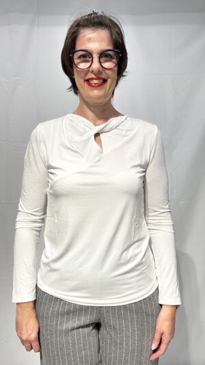 T-shirt SAMIRA bianco