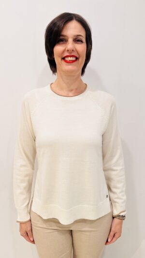 MAGLIA NOREL panna