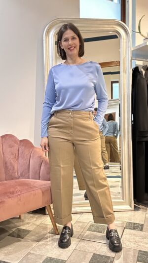 T-shirt Minori celeste