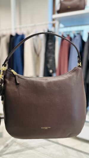 Borsa pelle Yvonne glace