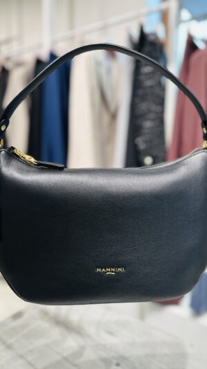Borsa pelle Jessy nero